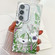 Samsung Galaxy S25+ 5G Electroplating Flowers Plants Texture TPU Phone Case - Green Plants FL5