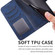 Samsung Galaxy S25+ 5G Embossed Happy Cat Pattern Flip Leather Phone Case - Blue
