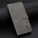 Samsung Galaxy S25+ 5G Embossed Happy Cat Pattern Flip Leather Phone Case - Grey