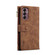 Samsung Galaxy S25+ 5G ESEBLE Retro Frosted RFID Flip Leather Phone Case - Brown