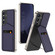 Samsung Galaxy S25+ 5G GKK Rotor Bracket Recessed Card Bag Full Coverage Phone Case - Purple
