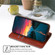 Samsung Galaxy S25+ 5G Gloss Oil Solid Color Magnetic Leather Phone Case - Brown