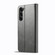 Samsung Galaxy S25+ 5G LC.IMEEKE Calf Texture Leather Phone Case - Grey