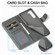 Samsung Galaxy S25+ 5G LC.IMEEKE Calf Texture Leather Phone Case - Grey