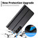 Samsung Galaxy S25+ 5G LC.IMEEKE Carbon Fiber Leather Phone Case - Vertical Black