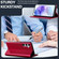 Samsung Galaxy S25+ 5G LC.IMEEKE L1 Series Frosted Fine Texture PU Phone Case - Red