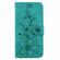 Samsung Galaxy S25+ 5G Lily Embossed Leather Phone Case - Green
