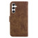Samsung Galaxy S25+ 5G Little Tiger Embossed Leather Phone Case - Brown