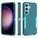 Samsung Galaxy S25+ 5G Magnetic 2 in 1 PC Hybrid TPU Phone Case - Blue+Blue Green