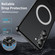 Samsung Galaxy S25+ 5G MagSafe Magnetic Frosted Metal Phone Case - Black