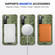 Samsung Galaxy S25+ 5G MagSafe Magnetic Shockproof Phone Case with Ring Holder - Dark Green