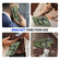 Samsung Galaxy S25+ 5G MagSafe Magnetic Shockproof Phone Case with Ring Holder - Dark Green