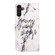 Samsung Galaxy S25+ 5G Oil Embossed 3D Drawing Leather Phone Case - Words Marble