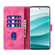 Samsung Galaxy S25+ 5G Pen Heart Cat Embossed Leather Phone Case - Pink