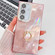 Samsung Galaxy S25+ 5G Plating Glitter Texture Ring Holder TPU Phone Case with Lens Film - Pink Tinfoil Texture