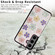 Samsung Galaxy S25+ 5G Printed Double Buckle RFID Anti-theft Phone Case - Blossoming Flowers