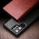 Samsung Galaxy S25+ 5G QIALINO Genuine Leather Phone Case - Brown
