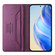 Samsung Galaxy S25+ 5G RC01 Dual-Folded Magnetic Suction RFID Leather Phone Case - Violet