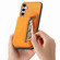 Samsung Galaxy S25+ 5G Retro MagSafe Zipper Wallet Card Bag Back Phone Case - Yellow