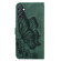 Samsung Galaxy S25+ 5G Retro Skin Feel Butterflies Embossing Horizontal Flip Leather Phone Case - Green