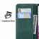 Samsung Galaxy S25+ 5G Retro Skin Feel Butterflies Embossing Horizontal Flip Leather Phone Case - Green