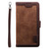 Samsung Galaxy S25+ 5G Retro Splicing Horizontal Flip Leather Phone Case - Brown