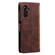 Samsung Galaxy S25+ 5G Retro Splicing Horizontal Flip Leather Phone Case - Brown