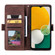 Samsung Galaxy S25+ 5G Retro Splicing Horizontal Flip Leather Phone Case - Brown