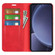 Samsung Galaxy S25+ 5G Retro-skin Magnetic Suction Leather Phone Case - Red
