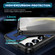 Samsung Galaxy S25+ 5G Ring Holder Carbon Fiber PC Hybrid TPU Phone Case - Blue