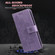 Samsung Galaxy S25+ 5G Seven-petal Flowers Embossing Leather Phone Case - Light Purple