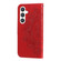 Samsung Galaxy S25+ 5G Seven-petal Flowers Embossing Leather Phone Case - Red