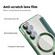 Samsung Galaxy S25+ 5G Shield MagSafe RFID Anti-theft Rhombus Leather Phone Case - Green
