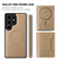 Samsung Galaxy S25+ 5G Shield Multi-functional MagSafe Card Bag Phone Case - Desert Gold Samsung Galaxy S25+ 5G Shield Multi-functional MagSafe Card Bag Phone Case - Desert Gold