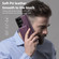 Samsung Galaxy S25+ 5G Shield Multi-functional MagSafe Card Bag Phone Case - Purple