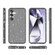 Samsung Galaxy S25+ 5G Shockproof Terminator Glitter Powder Phone Case - Black Samsung Galaxy S25+ 5G Shockproof Terminator Glitter Powder Phone Case - Black
