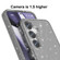 Samsung Galaxy S25+ 5G Shockproof Terminator Glitter Powder Phone Case - Black
