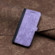 Samsung Galaxy S25+ 5G Side Buckle Double Fold Hand Strap Leather Phone Case - Purple