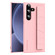 Samsung Galaxy S25+ 5G Skin Elastic Wrist Grip Back Cover Phone Case - Pink