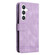 Samsung Galaxy S25+ 5G Skin Feel Life Tree Metal Button Leather Phone Case - Purple