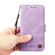 Samsung Galaxy S25+ 5G Skin Feel Life Tree Metal Button Leather Phone Case - Purple