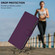 Samsung Galaxy S25+ 5G Skin Feel Solid Color Leather Phone Case with Lanyard - Violet