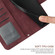 Samsung Galaxy S25+ 5G Skin Feel Sun Flower Embossed Flip Leather Phone Case with Lanyard - Wine Red