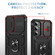 Samsung Galaxy S25+ 5G Sliding Camshield TPU Hybrid PC Phone Case with Holder - Black