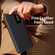 Samsung Galaxy S25+ 5G Smart View Window Leather Phone Case with Card Slot - Black
