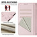 Samsung Galaxy S25+ 5G Smile Embossing RFID Leather Phone Case - Pink