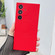 Samsung Galaxy S25+ 5G Solid Color Liquid Silicone MagSafe Magnetic Phone Case - Red