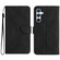Samsung Galaxy S25+ 5G Stitching Embossed Leather Phone Case - Black
