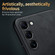 Samsung Galaxy S25+ 5G SULADA Shockproof TPU Hybrid Handmade Leather Phone Case - Black