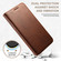Samsung Galaxy S25+ 5G Suteni Calf Texture Horizontal Flip Leather Phone Case - Brown